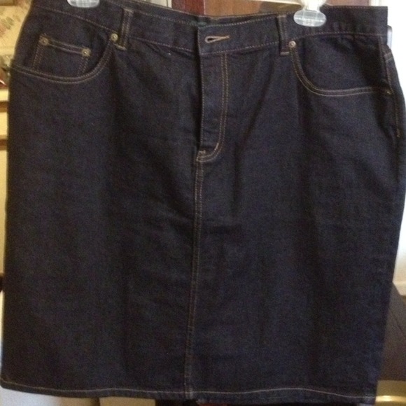 Indigo Lauren jean skirt