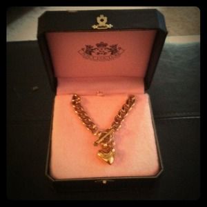 Juicy couture starter charm necklace