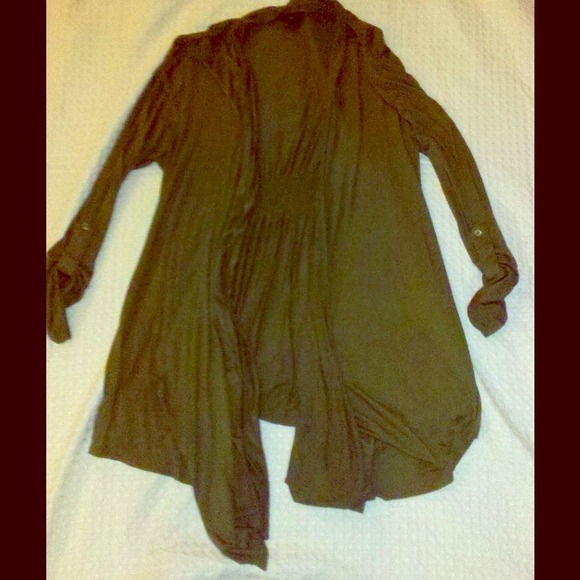 Merona Outerwear - SOLD - Modern Green Wrap from Target