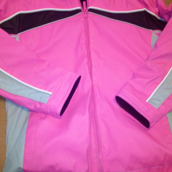 Reversible Byers girls rain jacket size 16 girls. - Picture 1 of 4