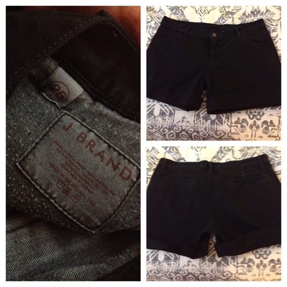 Black J Brand Jean Shorts