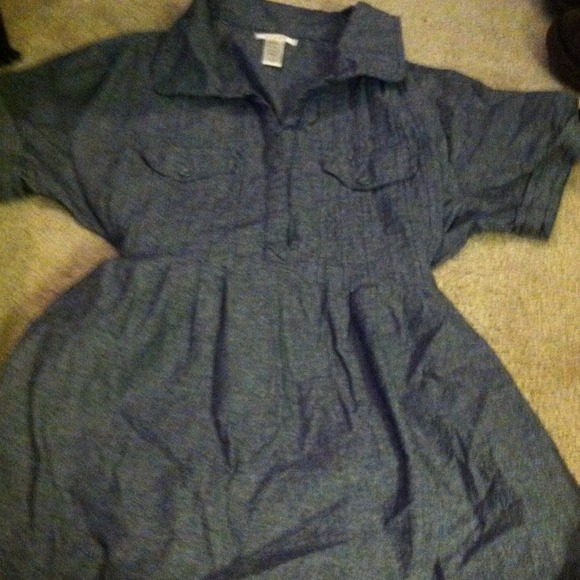 ⛔SOLD⛔Cute Denim top