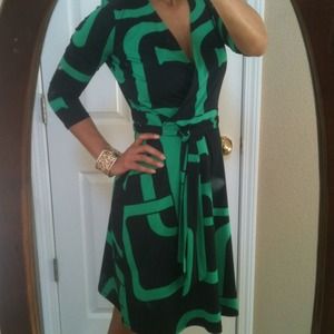 INC faux wrap dress.  Never worn!!