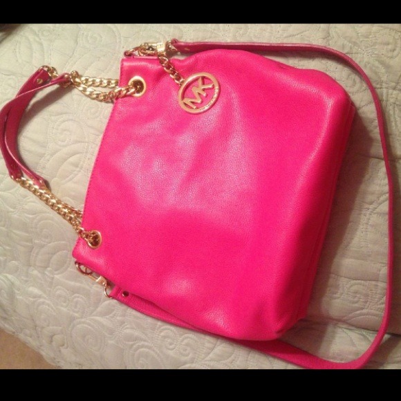 SOLD Authentic Michael Kors Jet Set handbag