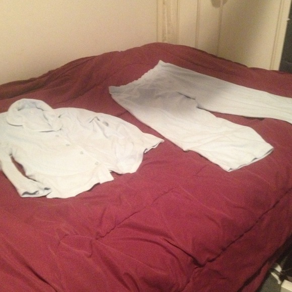 Light blue pj set