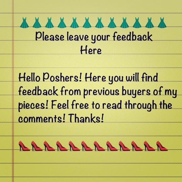 👛👛👛FEEDBACK👛👛👛