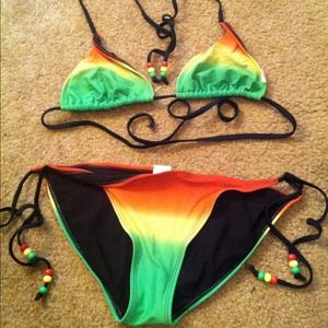 🌴Bob Marley Bathing Suit!👙