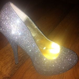 Sparkly heels