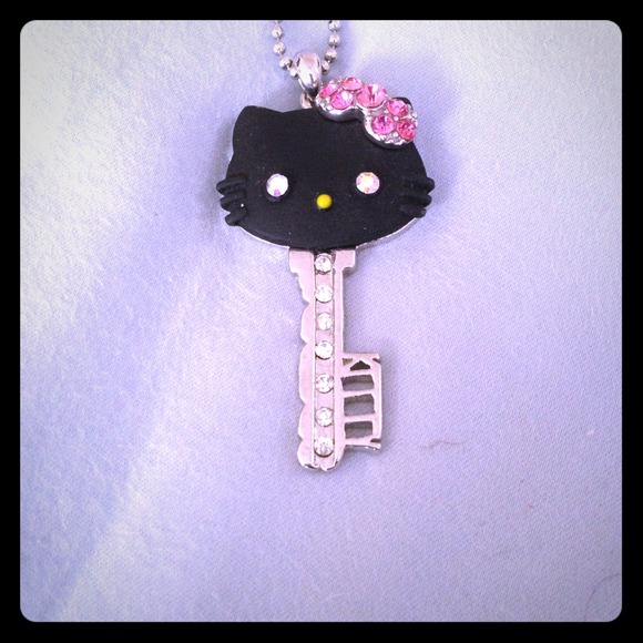 Hello Kitty key necklace!