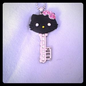 Hello Kitty key necklace!