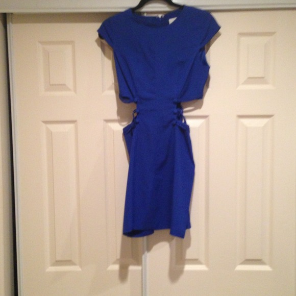 urban outfitters blue dress