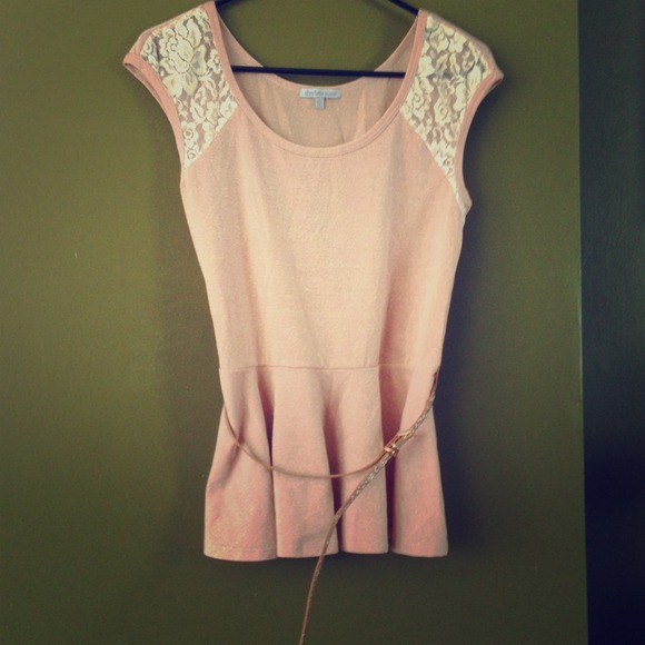 Sparkly Pink Top!