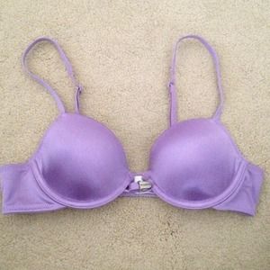 Lavender push up bra