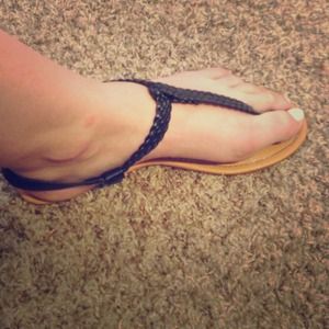 Black sandals