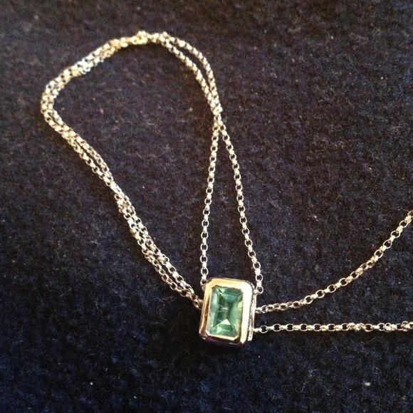 *Sold in bundle* Sterling Silver Crystal Pendant