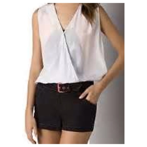 Marc by Marc Jacobs Belted Silk Romper Cover Up