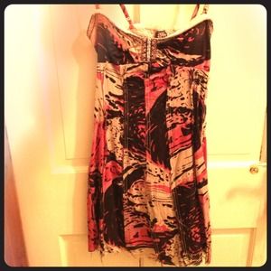 Free People Grunge Splash Dress