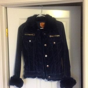 Vintage velvet jacket