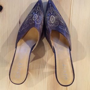 SALE. Cowboy Style Kitten Heels Made in Spain