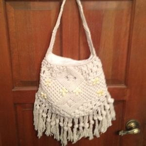 Beachy rope purse