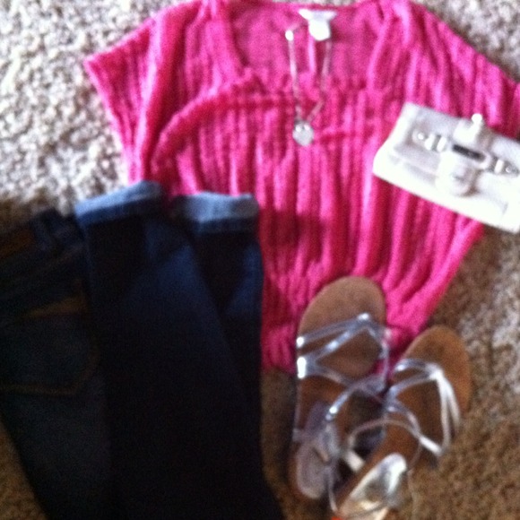 *NWT* Cute Candie's Pink Top