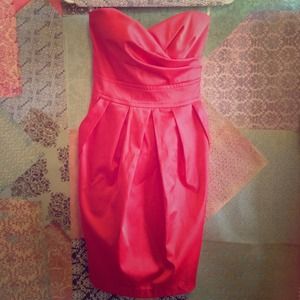 Strapless Pink Dress