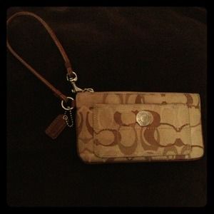Coach wristlet