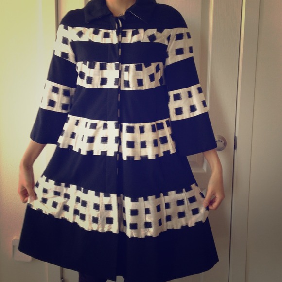 DVF Jersey Coat