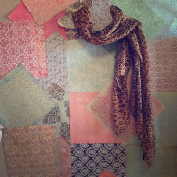 Leopard Print Scarf