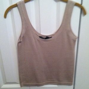 Silk blend tank