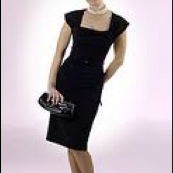 💜Sold💜 Lovely Pin up black dress - Picture 2 of 4