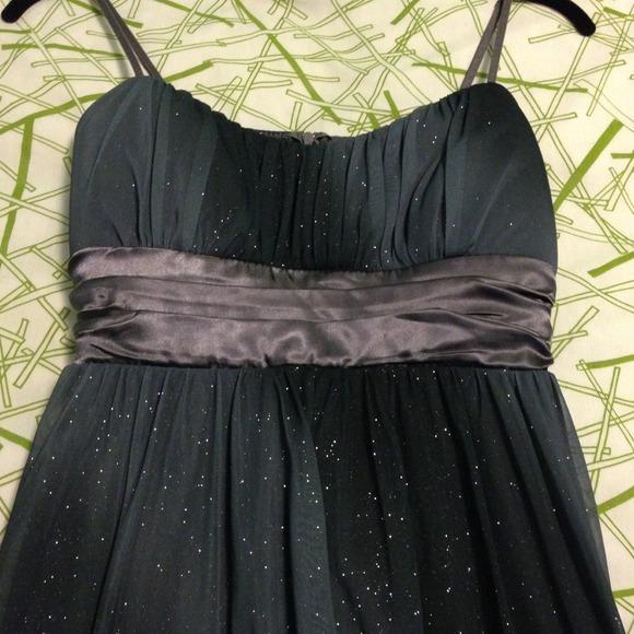 Sparkle Black & Gray Dress - Picture 2 of 4