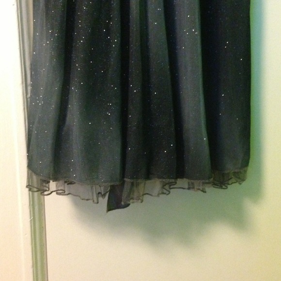 Sparkle Black & Gray Dress - Picture 4 of 4