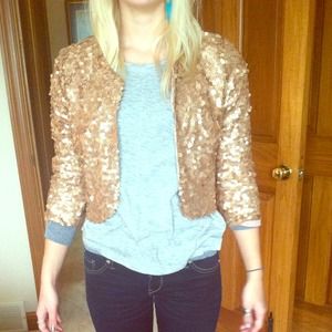 Sequins blazer