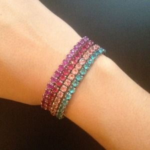 Rhinestone bracelets