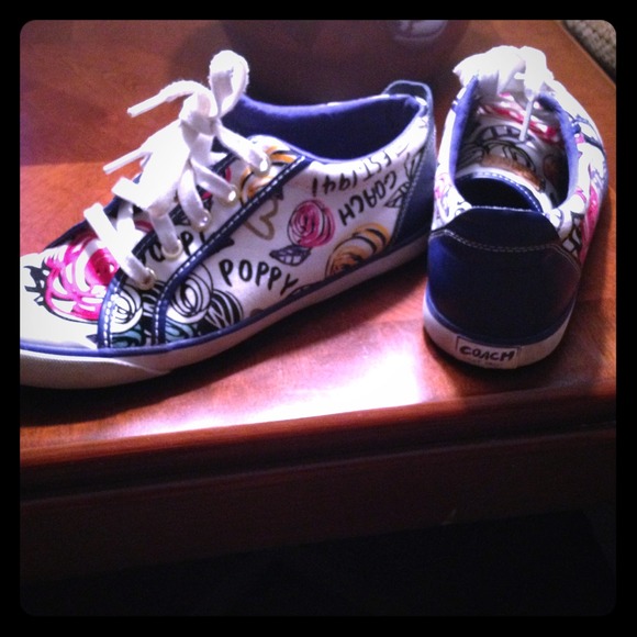 Coach poppy sneakers