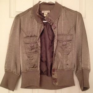 Reserved**Super Cute 3/4 sleeve Jacket/gap tank