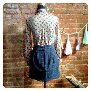 Urban Outfitters Skirts - HALF OFF SALE | Navy Pinstripe Skirt Urban Outfitters Skirts - HALF OFF SALE | Navy Pinstripe Skirt