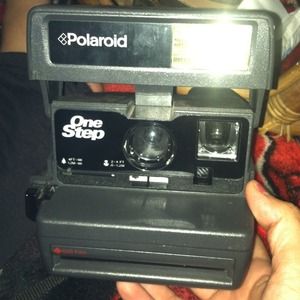Polaroid instant camera - one step