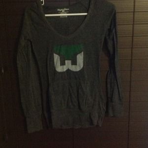 Hartford Whalers shirt with hood