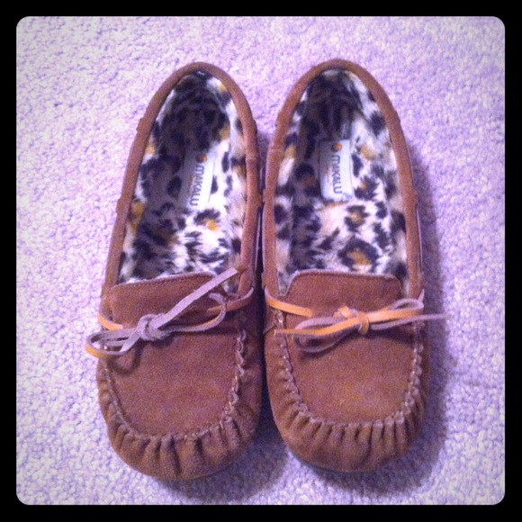 ✿ Reserved ✿Brown Swede moccasins