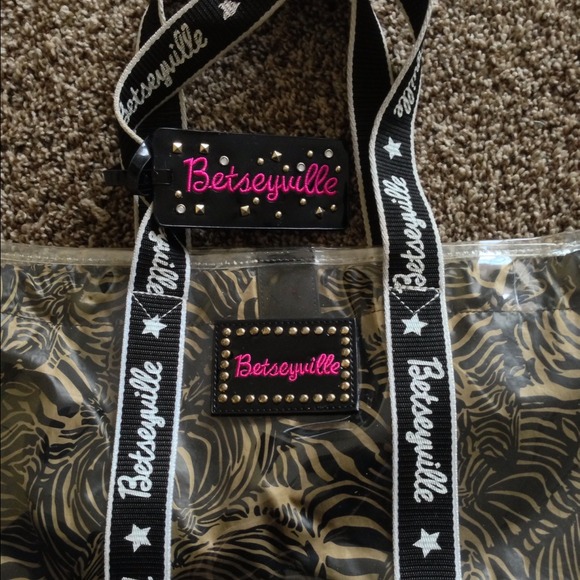 Betseyville Clear Vinyl Purse Tote