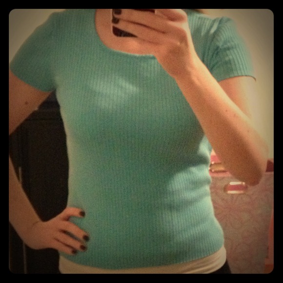 Aqua knit top