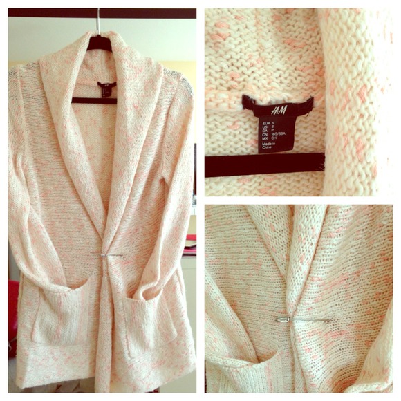 Light cream cardigan from H&M