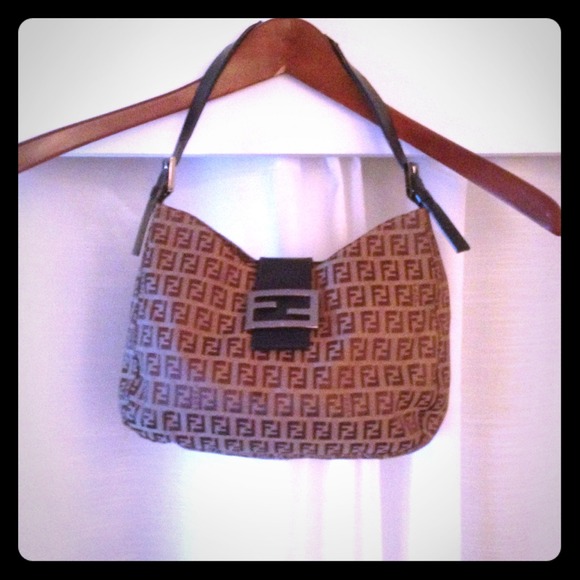 Fendi Bag - Authentic -  brown and black