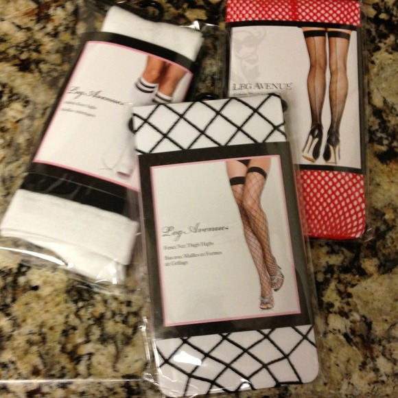 Bundle of three Stockings
