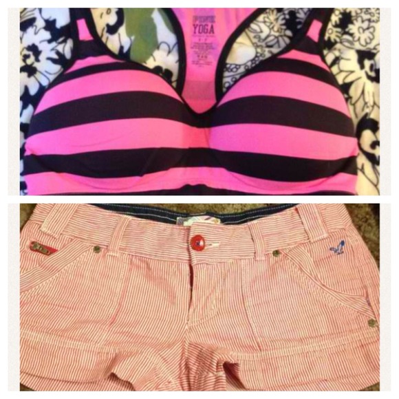 Bundle--sports bra and shorts