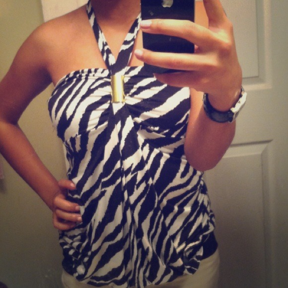 Gorgeous zebra print top