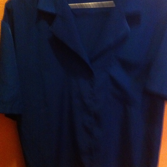 Cobalt Blue  Simi Silk like Material - Picture 2 of 4