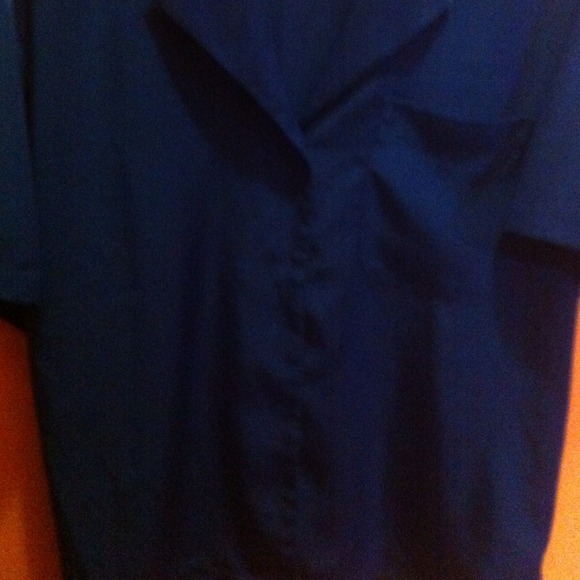 Cobalt Blue  Simi Silk like Material - Picture 3 of 4